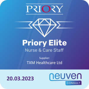 TXM Healthcare Ltd Priory Elite Badge