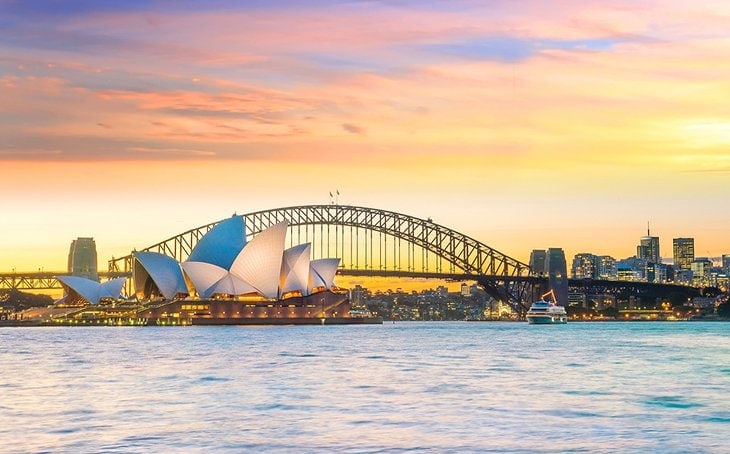 australia beautiful places sydney harbour